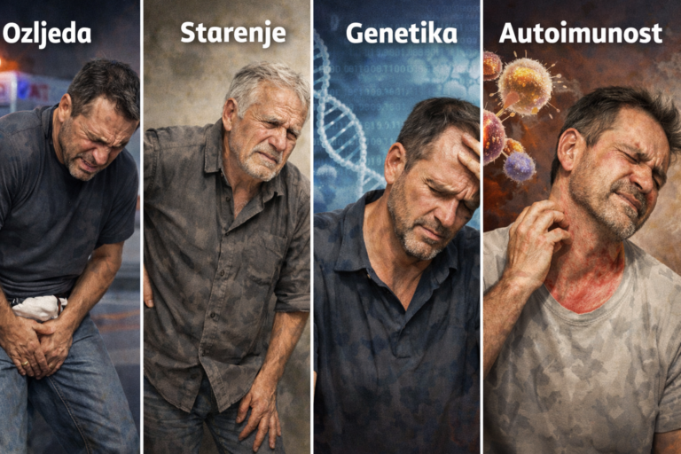 Ozljeda starenje genetika autoimunost