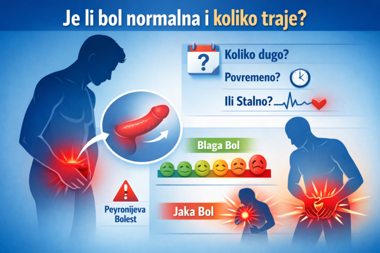 Bol kod Peyronijeve bolesti – je li bol normalna i koliko traje
